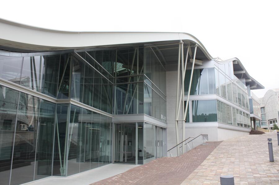  Edificio Fontán, da Cidade da Cultura. Foto: Lameiro