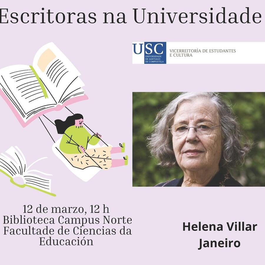O encontro terá lugar o 12 de marzo na biblioteca da Facultade de Ciencias da Educación (Campus Norte)