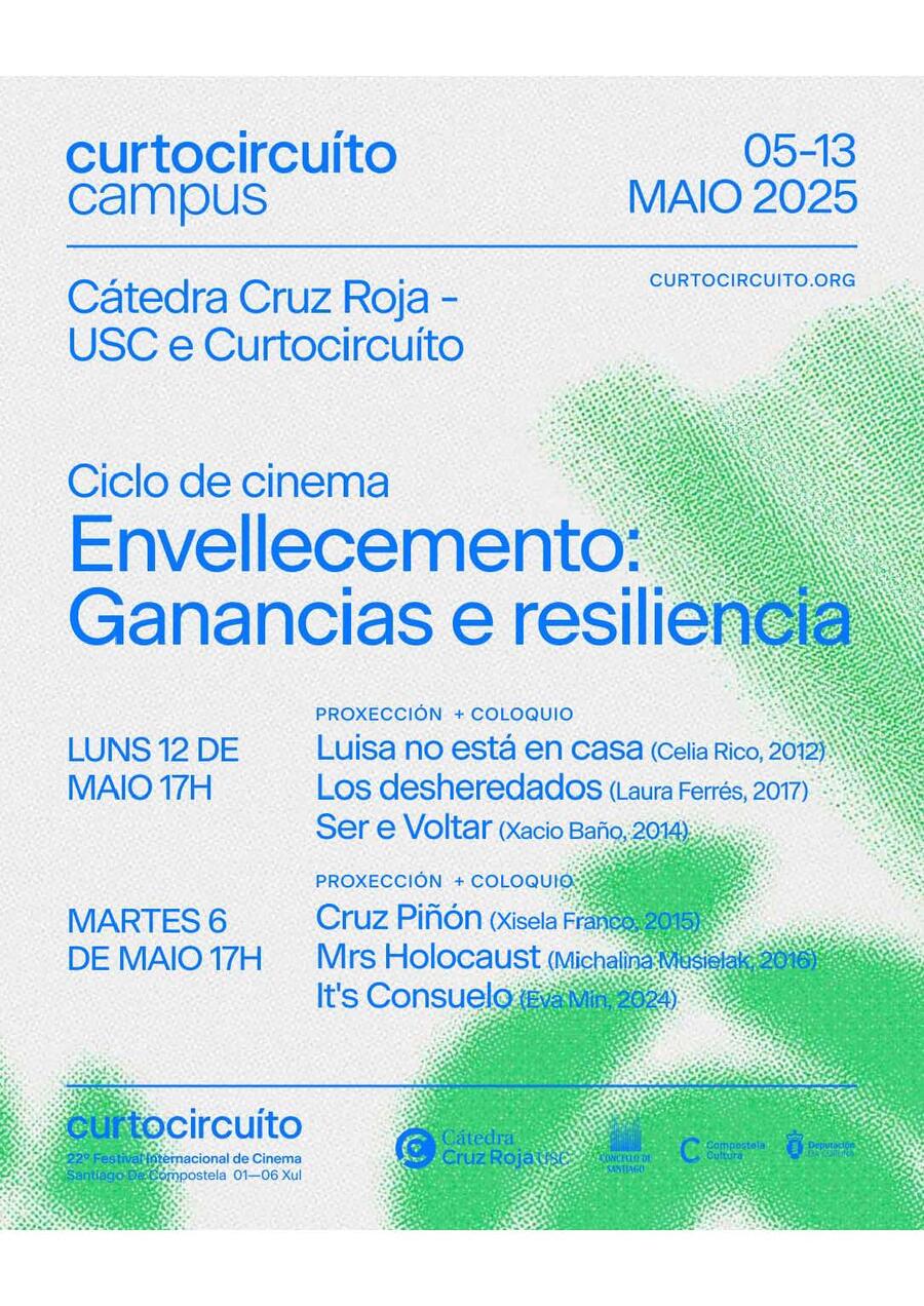 Ciclo de cinema. Cátedra Cruz Roja-USC e Curtocircuíto