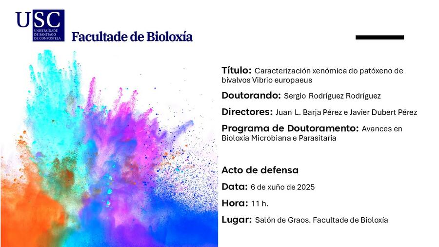 Anuncio Tese Doutoramento - Sergio Rodríguez Rodríguez