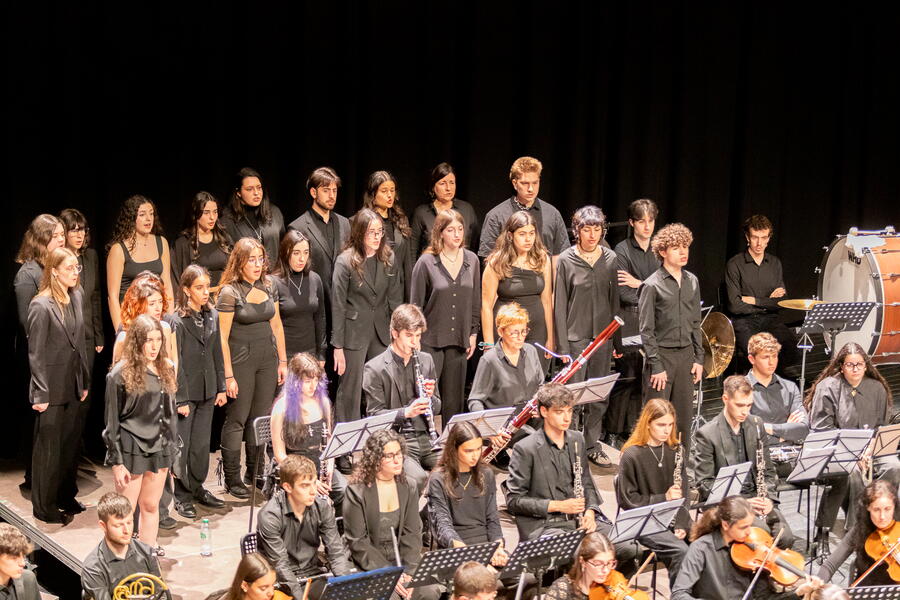 Imaxe do concerto de Primavera da Orquestra e Coro da USC 2025