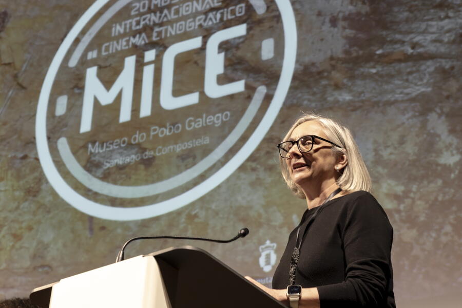 Concepción Losada, gañadora do VIII Premio Porteiro Garea. Foto: Denís Estévez