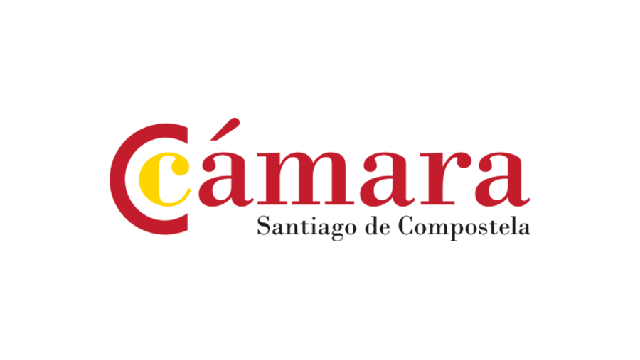 Logotipo da Cámara de Comercio de Santiago de Compostela