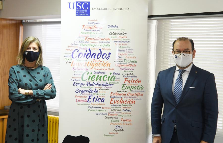 Ana Silveira e Antonio López. FOTO: Santi Alvite