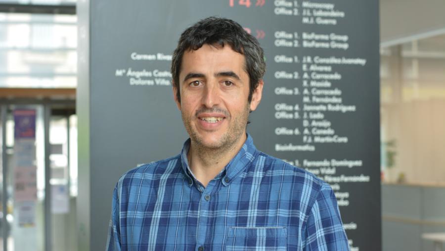 O investigador Pablo Aguiar