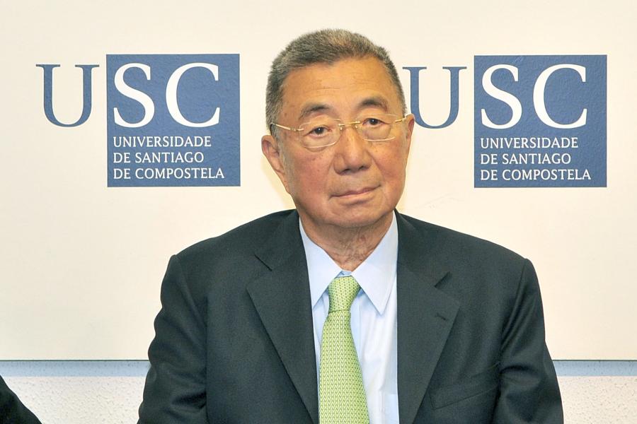 Samuel Chao Chung Ting na rolda de prensa