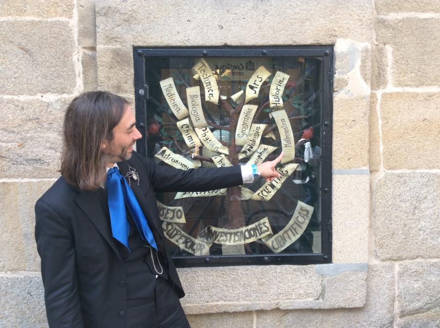 Cédric Villani en el Seminario de Estudos Galegos