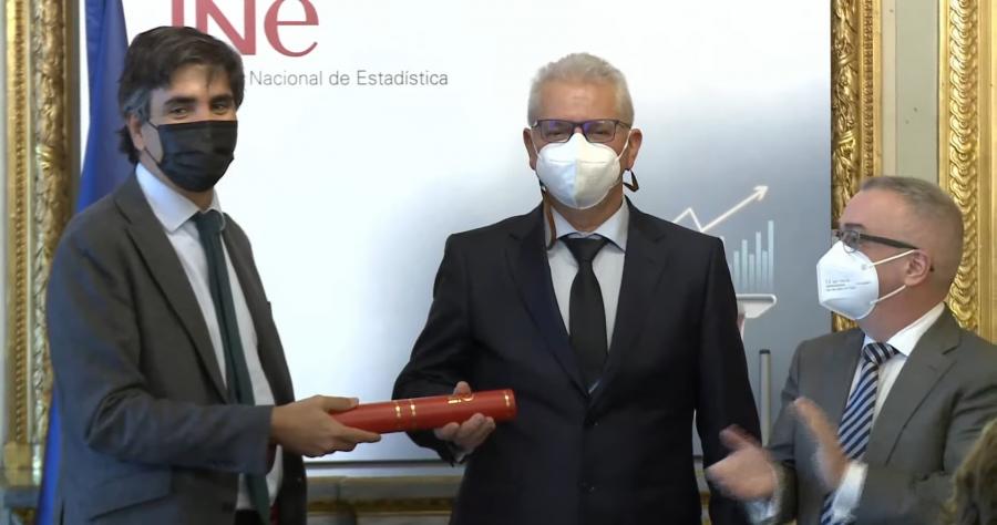 Entrega do Premio Nacional de Estatística