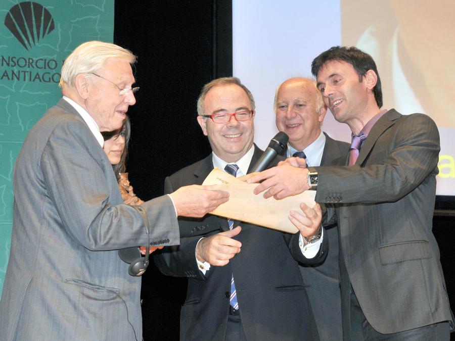 Entrega do Premio Fonseca a Sir David Frederick Attenborough