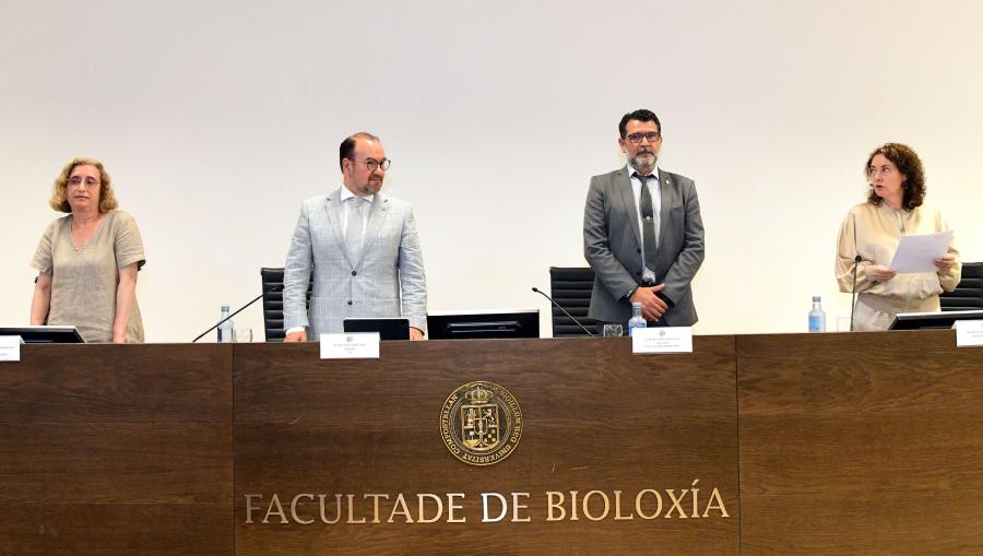 Toma de posesión de Jesús López Romalde. FOTO: Santi Alvite