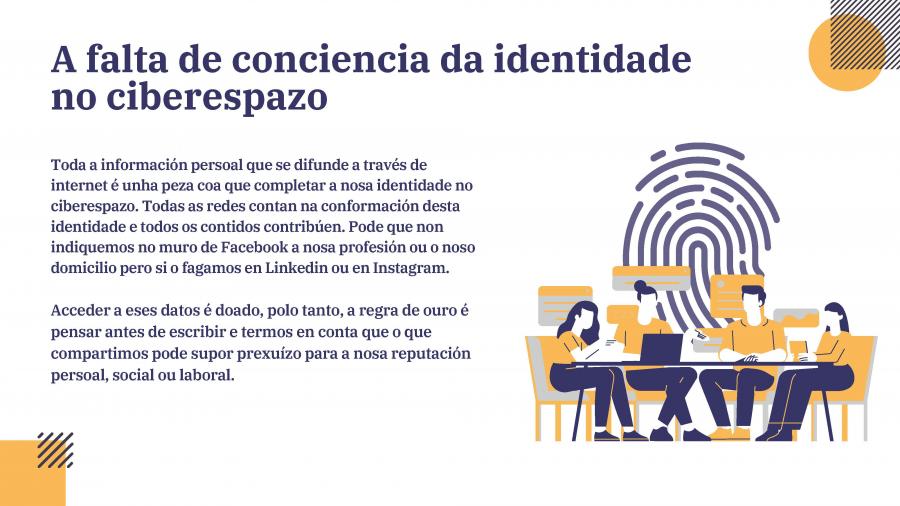 O que contamos de nós pode influír na nosa reputación