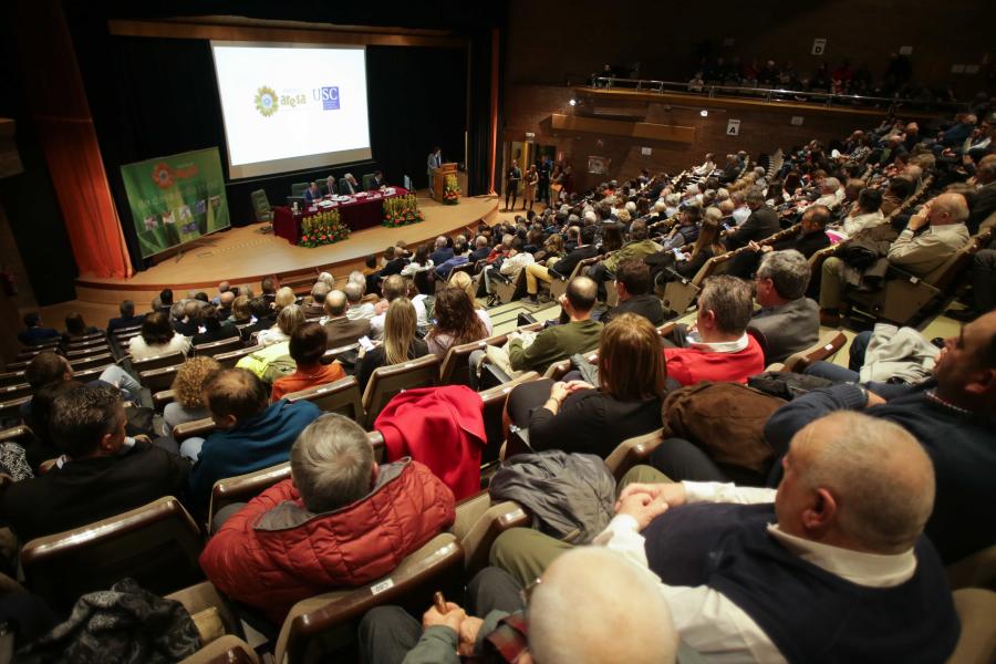 Vista panorámica da cerimonia de entrega do XXIII Premio Aresa