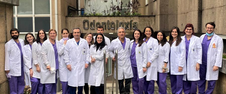 Equipo da Unidade de Odontoloxía para Persoas con Necesidades Especiais da USC