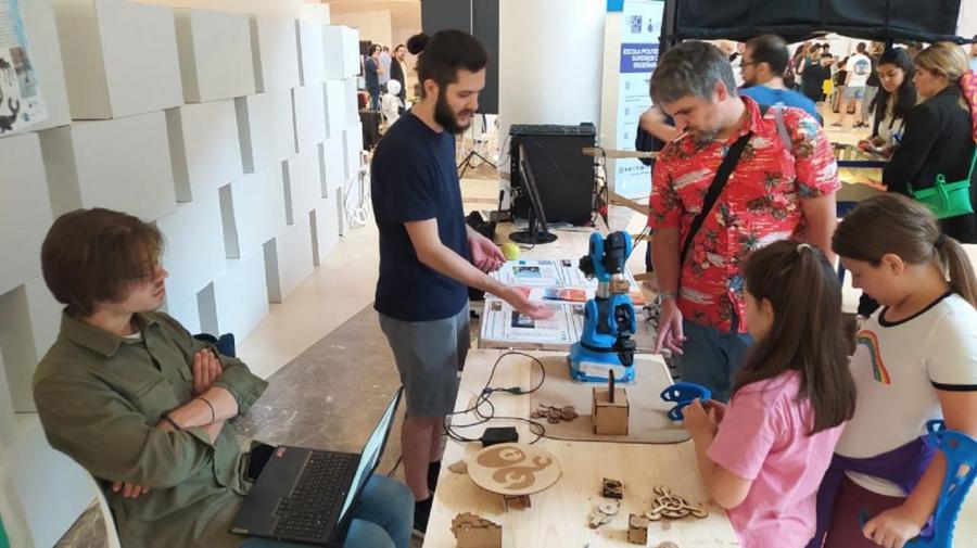 Obradoiros e postos de exhibición, na Maker Faire Galicia