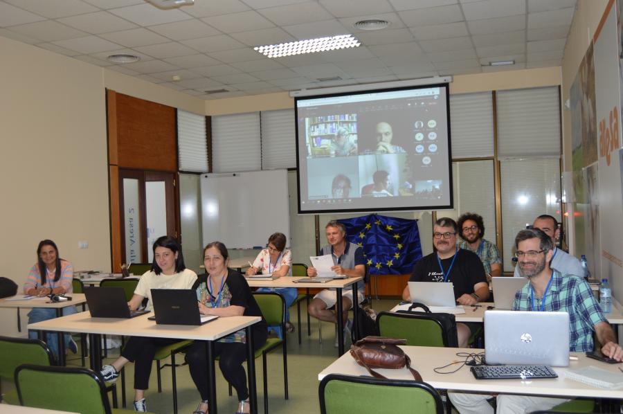 Reunión dos investigadores do Life VAIA, no Campus Terra da USC