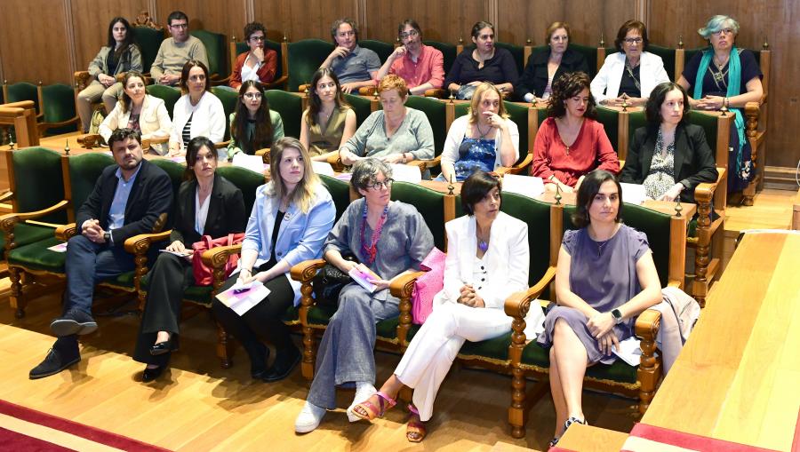 Asistentes ao acto. FOTO: Santi Alvite