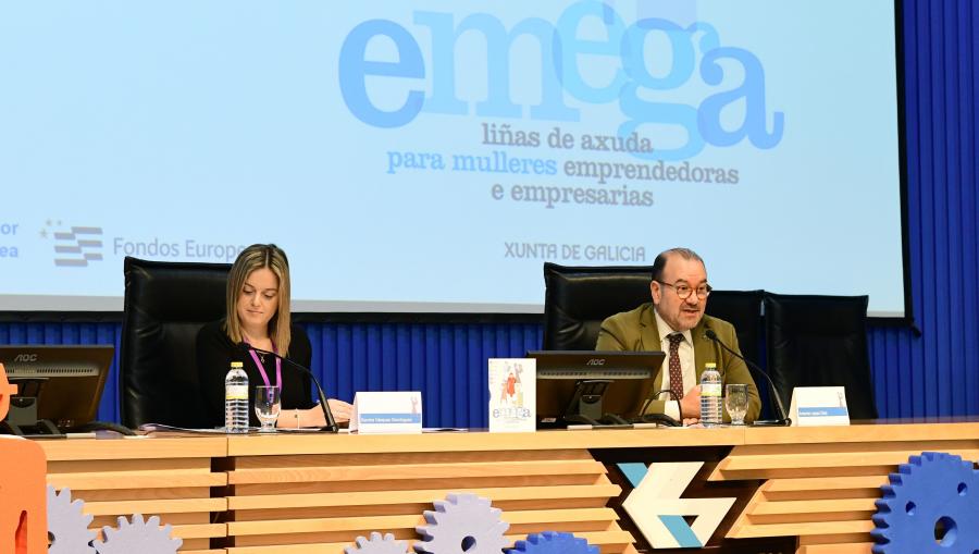 O reitor durante a súa intervención. FOTO: Santi Alvite