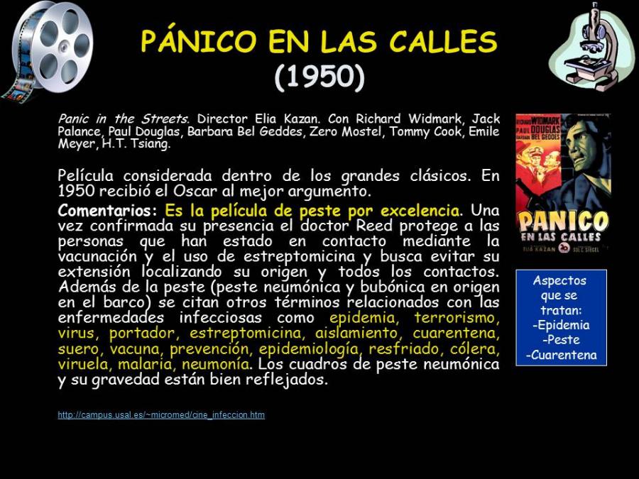 Pánico en las calles