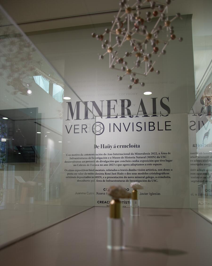 Minerais. Ver o invisible.