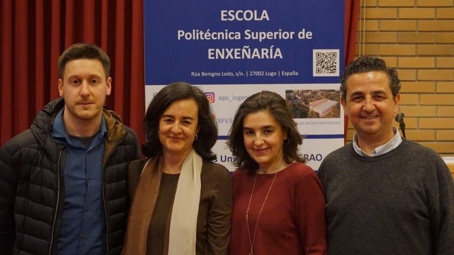 Profesores integrantes do grupo Cigeo da USC