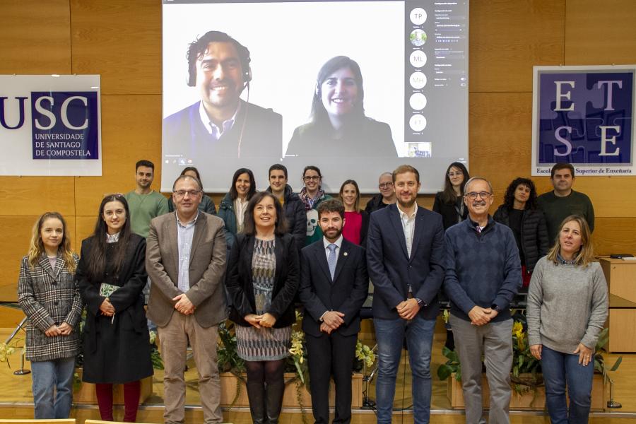 O traballo desenvolveuse baixo a dirección dos profesores Gumersindo Feijoo Costa e María Teresa Moreira Vilar