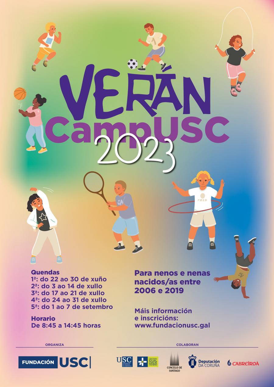 Cartel do Verán CampUSC 2023