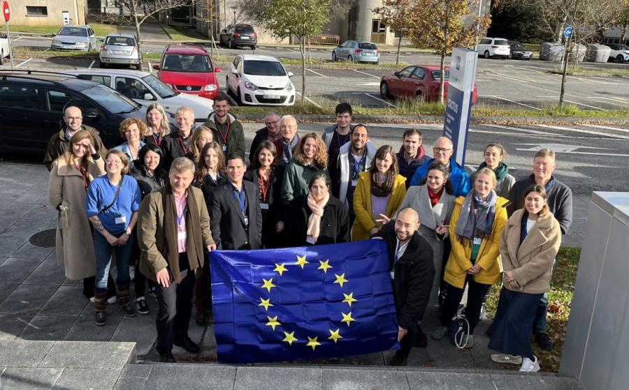 Investigadores europeos participantes na reunión do proxecto Go-Grass celebrada en Lugo