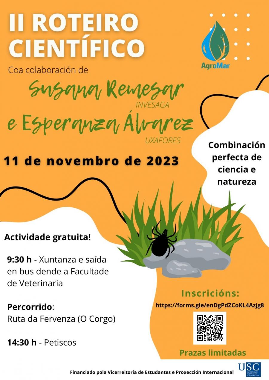 Cartaz do II Roteiro Científico de AgroMar