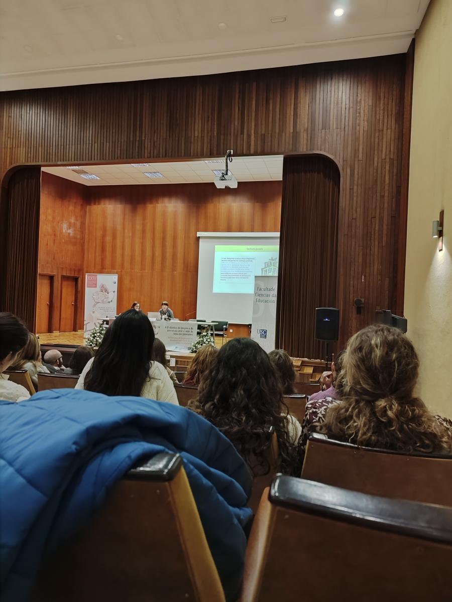 Inauguración do congreso da SEDLL. FOTO: Facultade de Ciencias da Educación