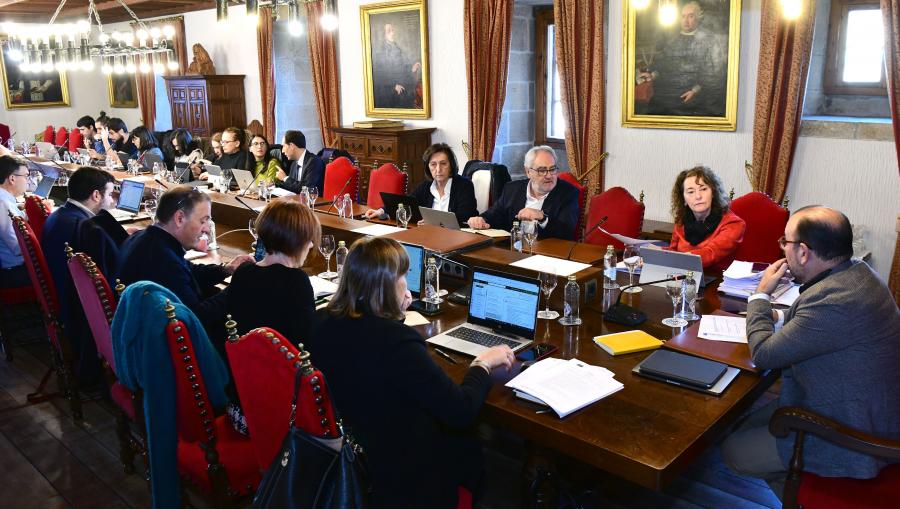 A xuntanza desenvolveuse no Colexio de San Xerome. FOTO: Santi Alvite