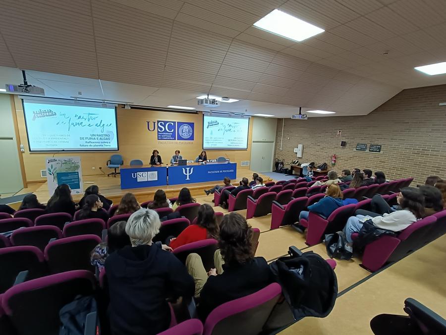 O acto desenvolveuse na Facultade de Psicoloxía