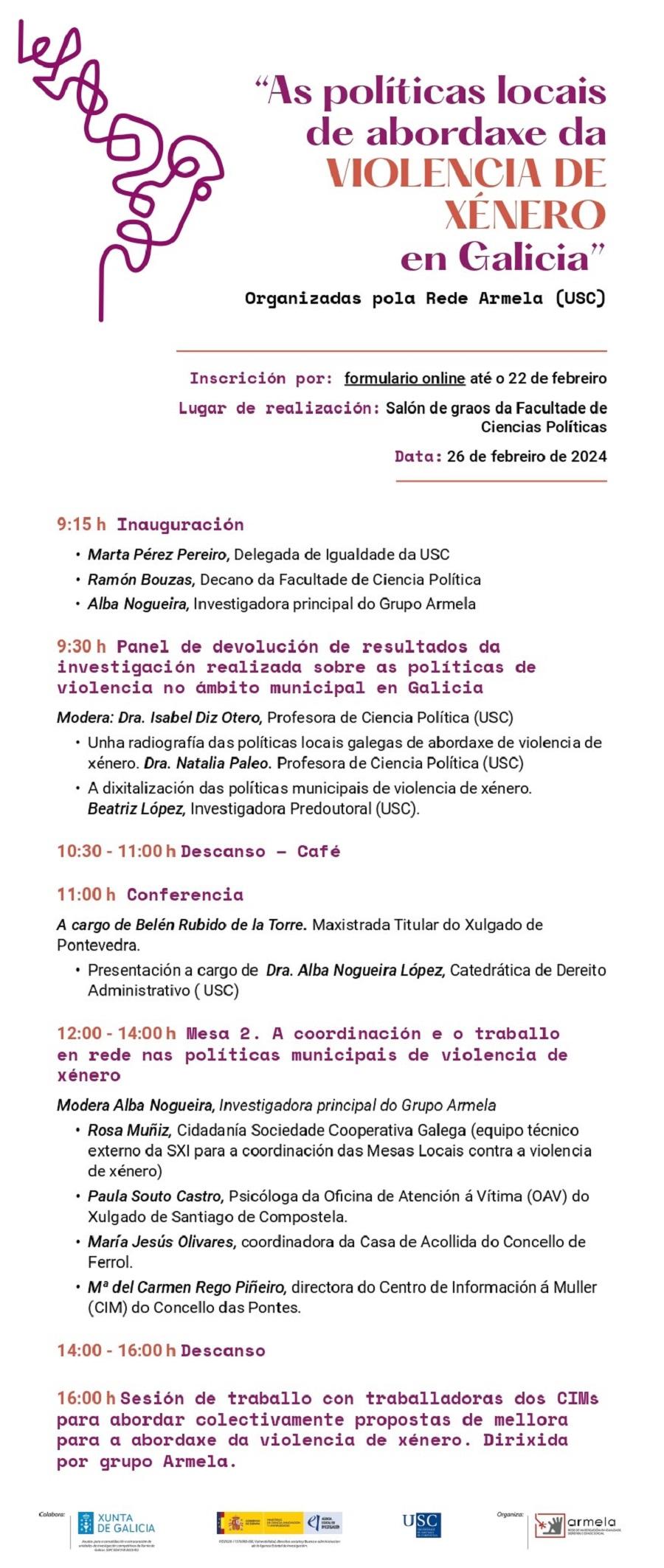 Programa da xornada