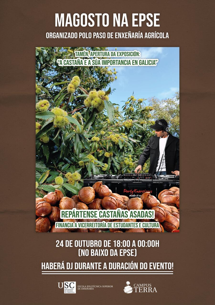 Cartel do magosto na EPSE