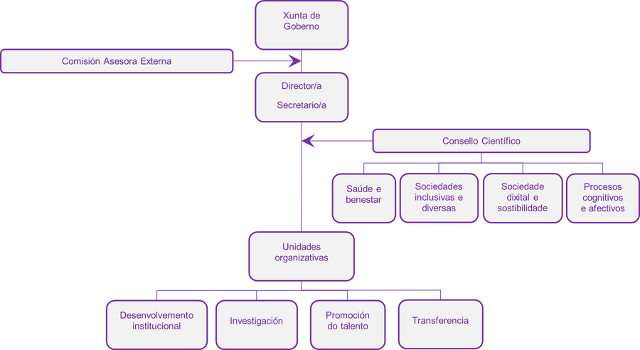 Organigrama do IPSiUS