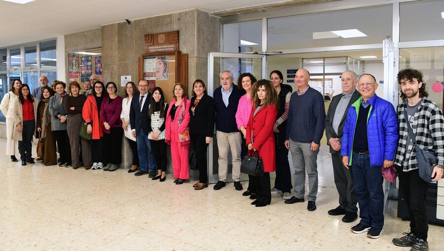 A homenaxe desenvolveuse na Facultade de Dereito compostelá. FOTO: Santi Alvite