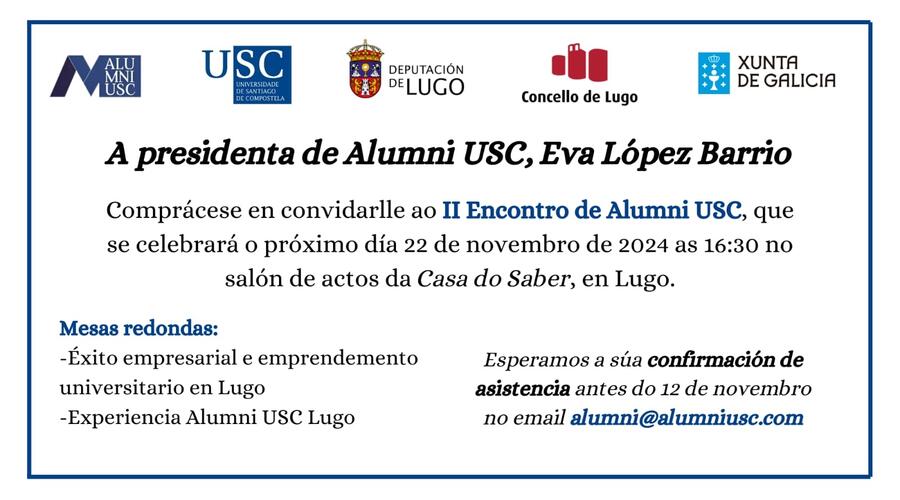 Cartel do evento