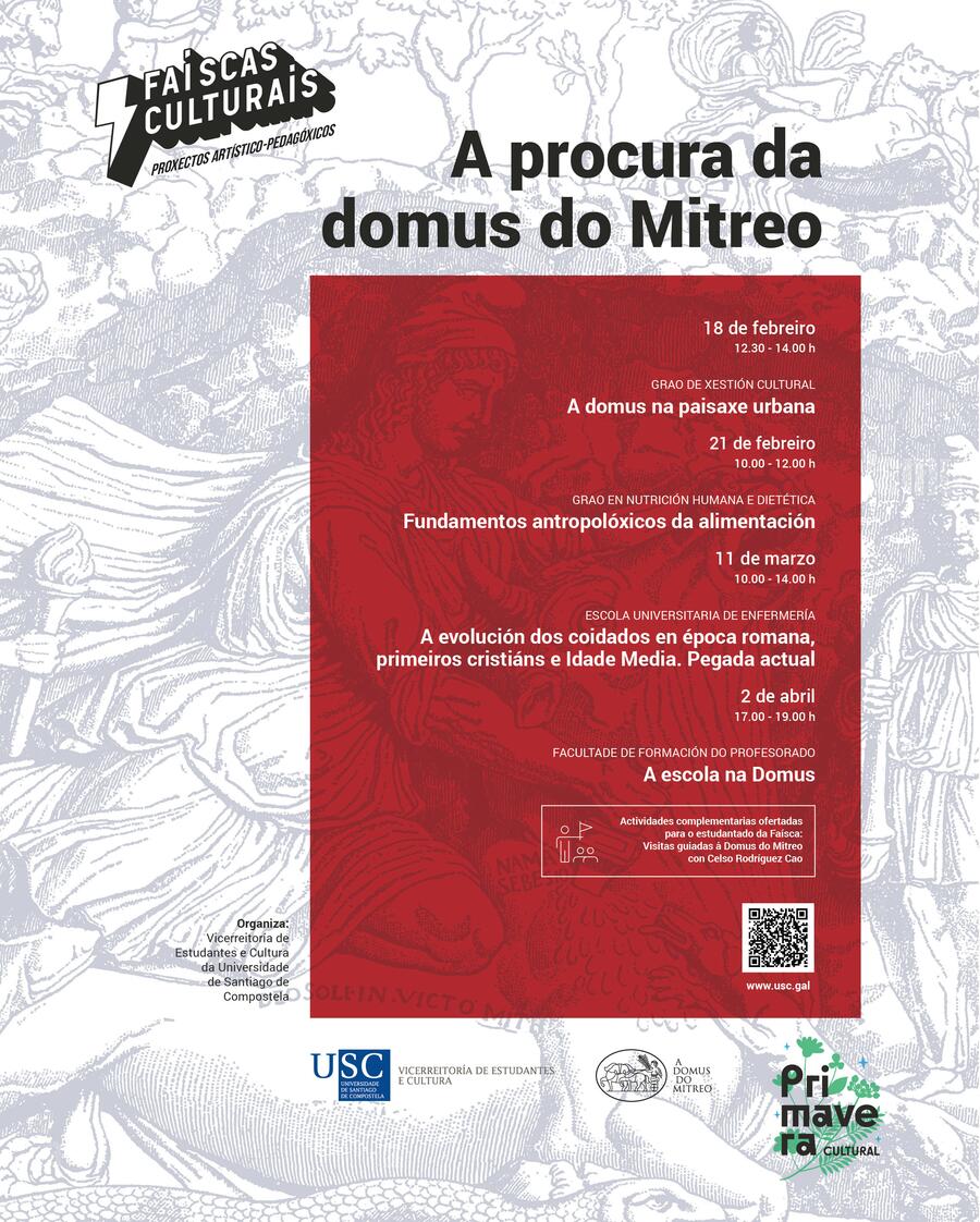 Cartel da Faísca A procura da domus do Mitreo