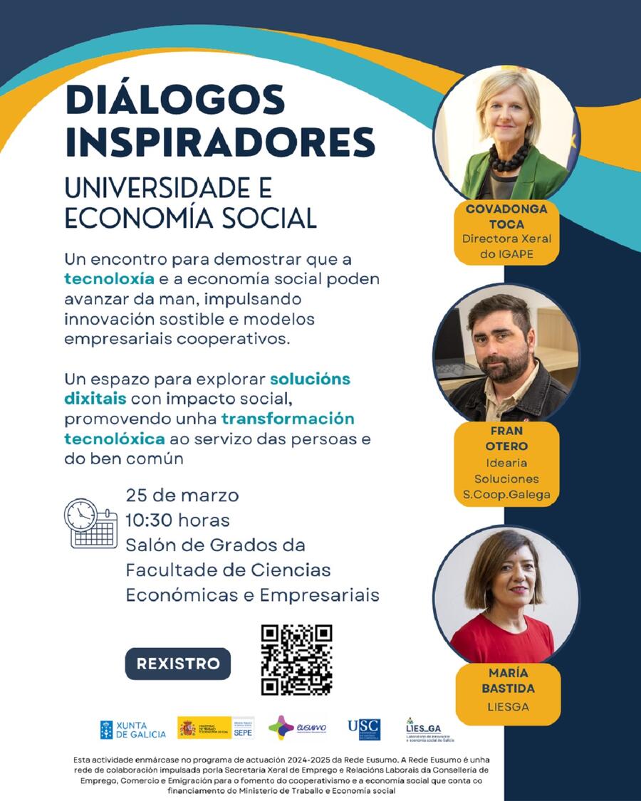 Cartel dos Diálogos inspiradores