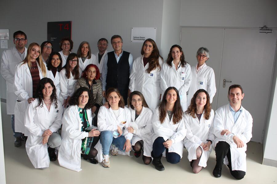 Grupo de Neurobioloxía Celular e Molecular da Enfermidade de Parkinson do CiMUS, organizador da xornada