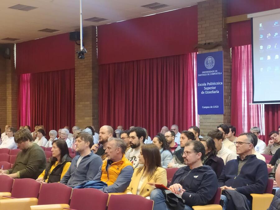 Asistentes ao acto