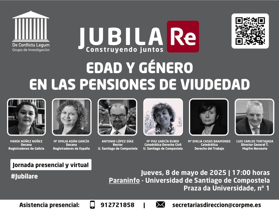 Cartel do evento a desenvolver no Paraninfo da Universidade