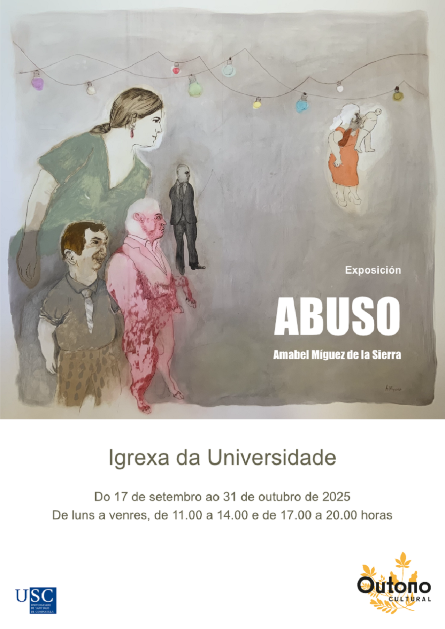 Cartel da exposición Abuso