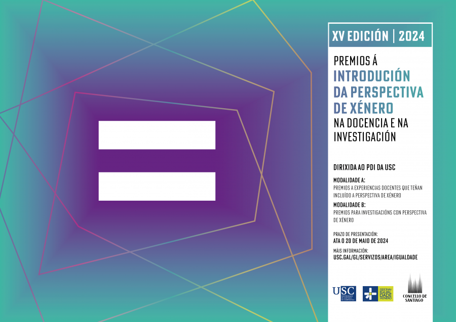 Premios á introdución da perspectiva de xénero (2024). XV Edición