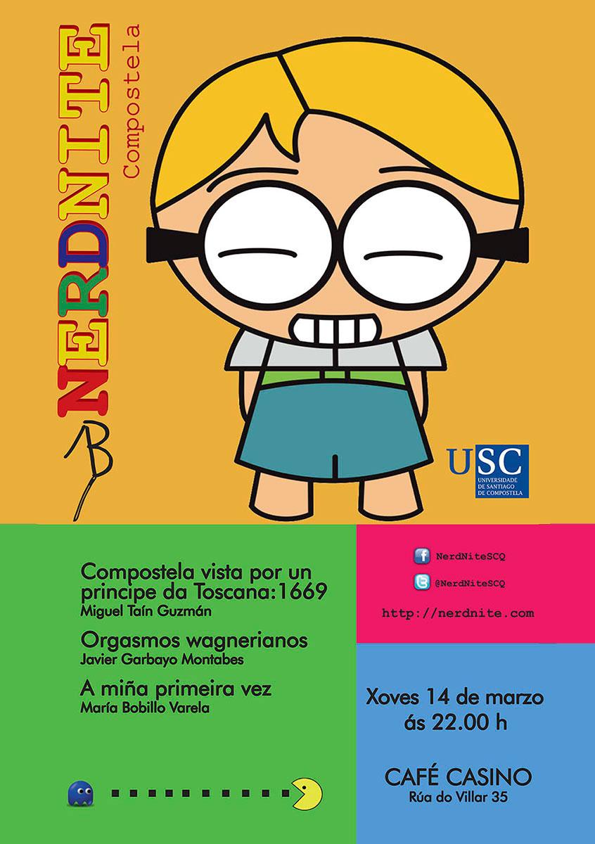 Cartel da Nerd Nite de marzo de 2013