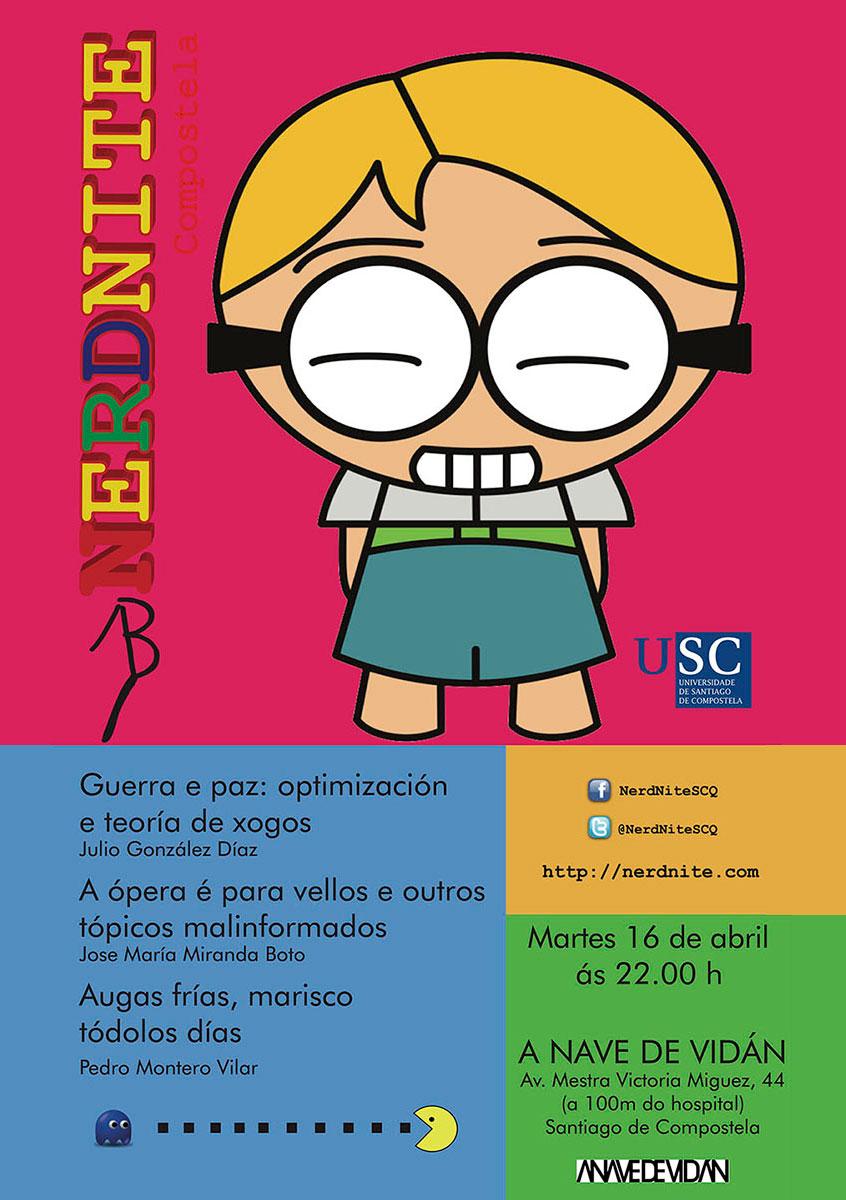 Cartel da Nerd Nite de abril de 2013