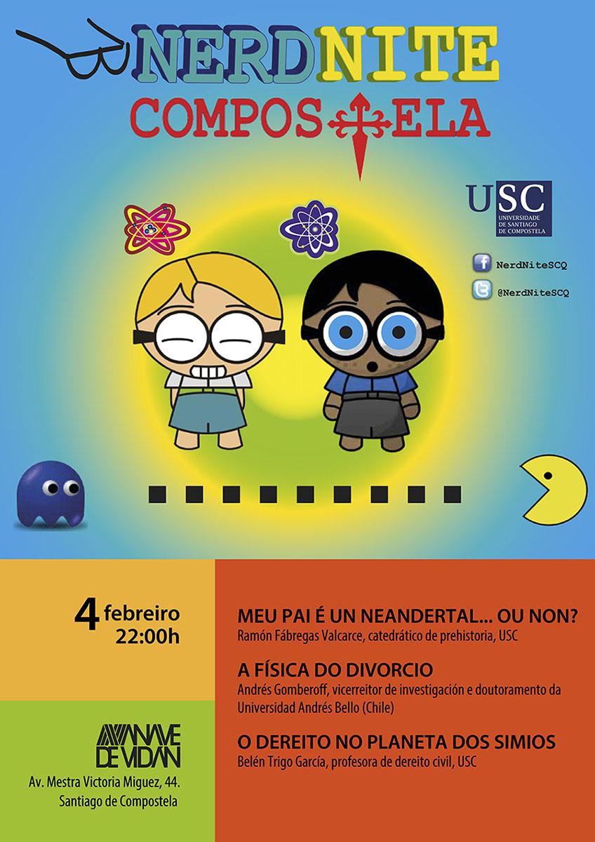 Cartel da Nerd Nite de febreiro de 2014