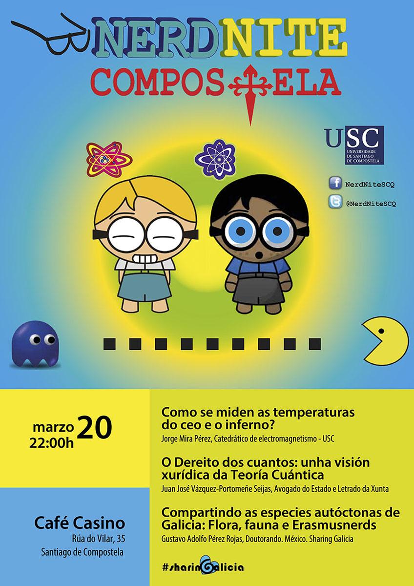 Cartel da Nerd Nite de marzo de 2014