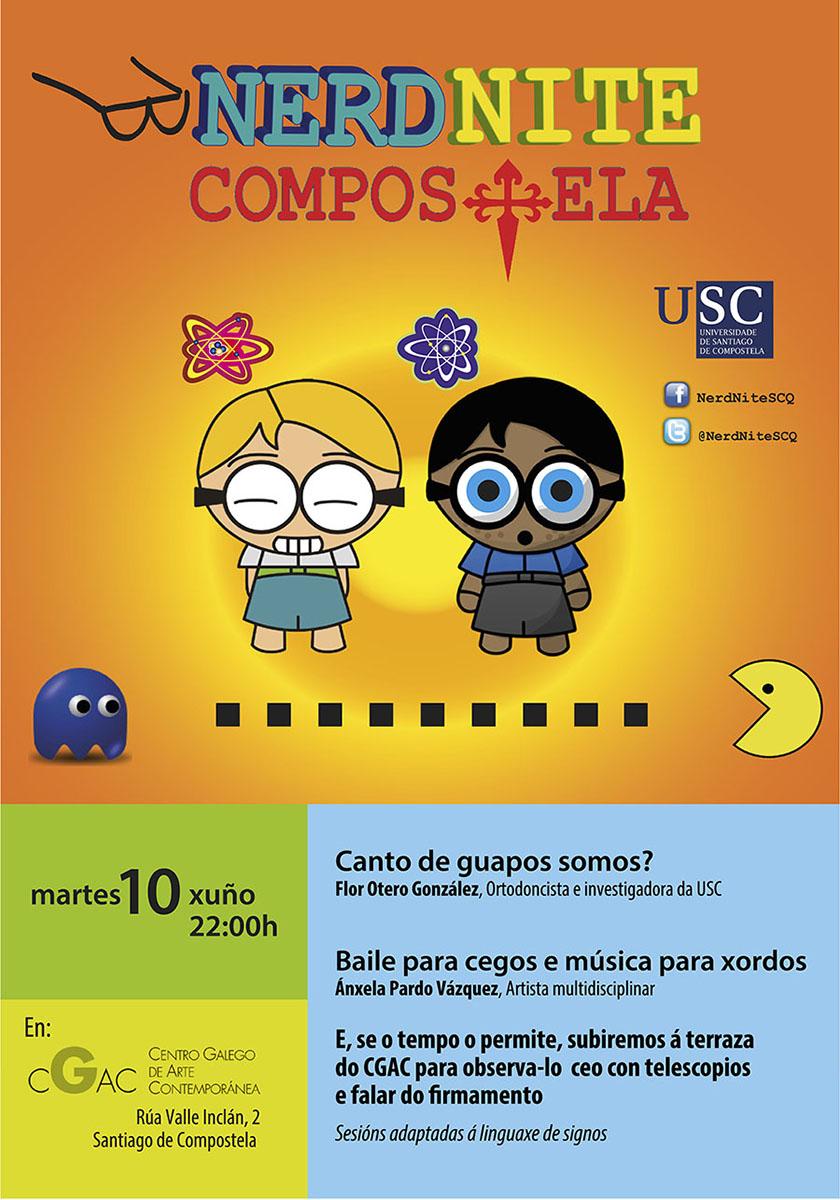 Cartel da Nerd Nite de xuño de 2014