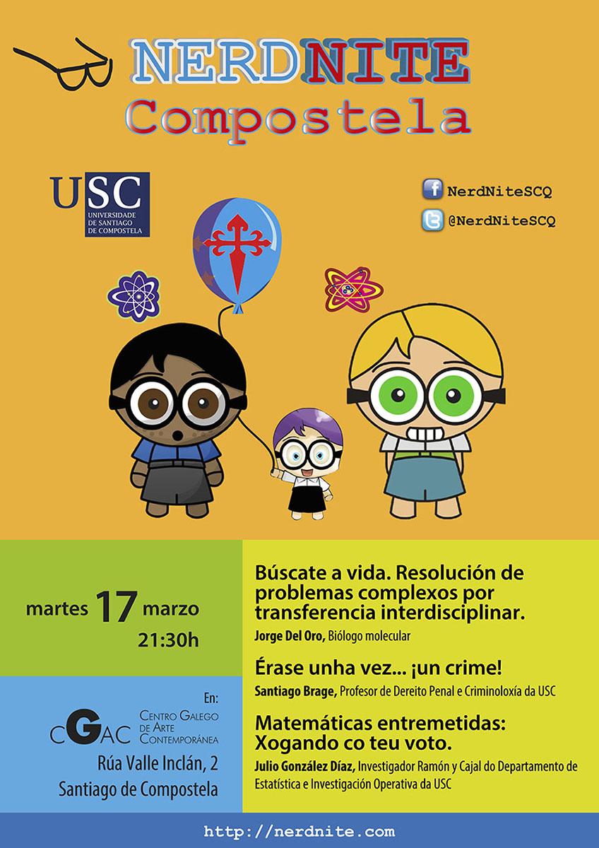 Cartel da Nerd Nite de marzo de 2015
