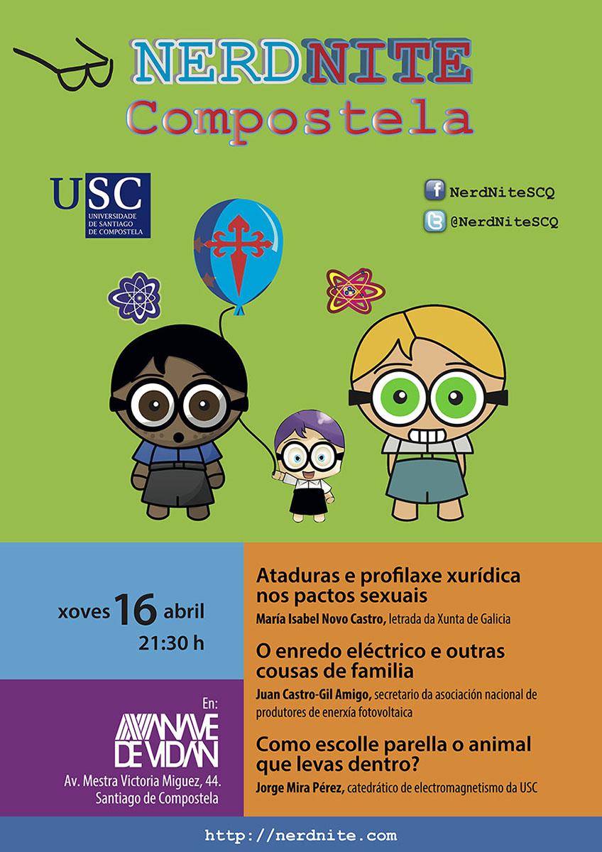 Cartel da Nerd Nite de abril de 2015